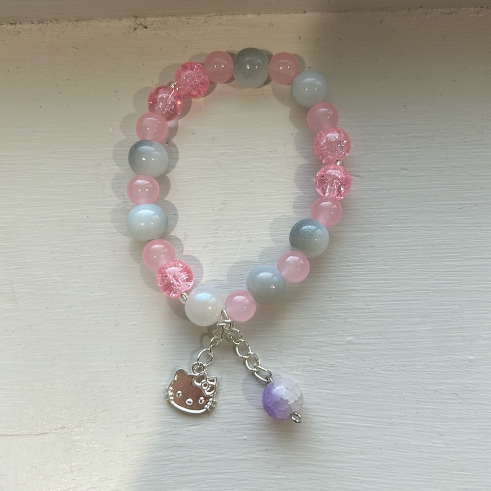 Home made Hello Kitty bracelet